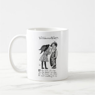 Caneca De Café Votos para mulheres