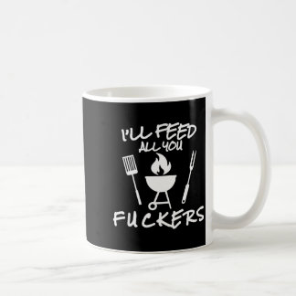 Caneca De Café Vou Alimentar Puta Merda Piada Churrasco Cozinha C
