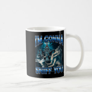 Caneca De Café Vou Cheirar Você Engraçado Alpha Wolf Meme Descont