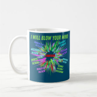 Caneca De Café Vou estourar sua mente, escritores