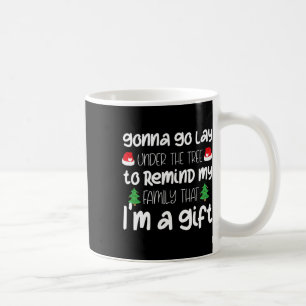 Caneca De Café Vou Me Deitar Debaixo Da Árvore Diversão De Natal