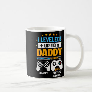 Caneca De Café Vou ser papai 2026 promovido subiu de nível para
