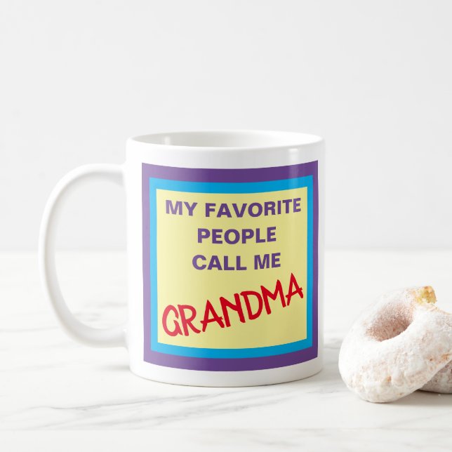 CANECA DE CAFÉ VOVÓ (Com Donut)