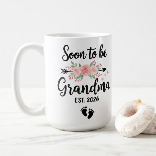 Caneca De Café Vovó 2026 Em Breve Vovó 2026