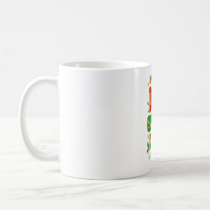Caneca De Café Vovó Cachorro Papai Noel Natal