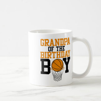 Caneca De Café Vovô Da Família Sketll Birthday Boy Aniversário