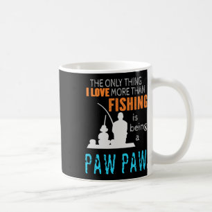 Caneca De Café Vovô Especial De Pata De Pesca Mais Do Que Amor