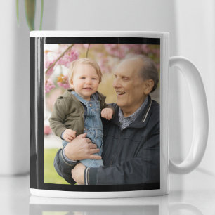 Caneca De Café Vovô estabeleceu costume ano