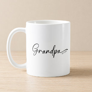 Caneca De Café Vovô Estabeleceu Roteiro Mínimo