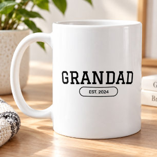 Caneca De Café Vovô Estabelecido Novo Presente para Vovô