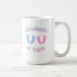 Caneca De Café Vovó, Eu Amo Meus Gêmeos