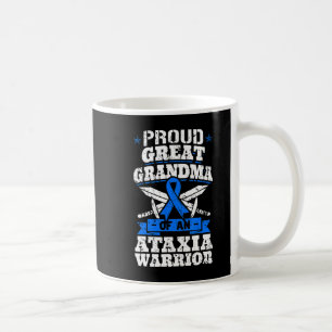 Caneca De Café Vovó Excelente Orgulhosa De Um Guerreiro Da Ataxia