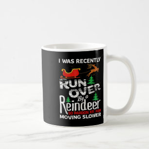 Caneca De Café Vovó Foi Atropelada Por Um Renas Natal Então Papai
