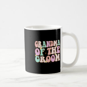 Caneca De Café Vovó Groovy do Noivo Jantar de Noivado da Vovó