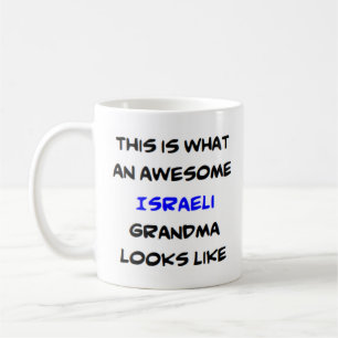 Caneca De Café vovó israelita, incrível