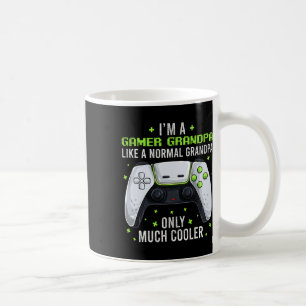 Caneca De Café Vovô Jogos Camisas Engraçado Jogador de Vídeo