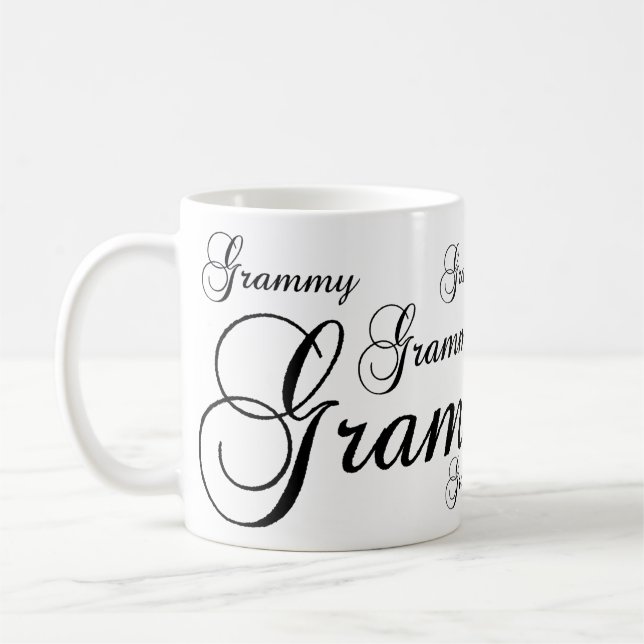 Caneca De Café Vovó ~ Minha (Esquerda)