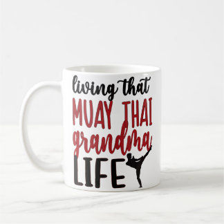 Caneca De Café Vovó Muay Thai Vida de Vovó Muay Thai
