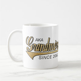 Caneca De Café Vovô Mug "AKA Grandmere Desde.."