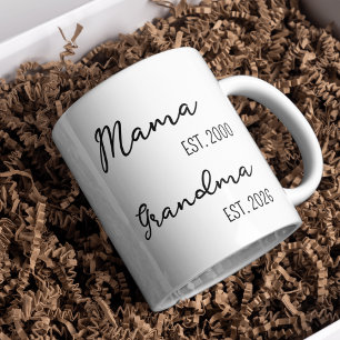 Caneca De Café Vovó Mug, Coisa Costumada para Avós