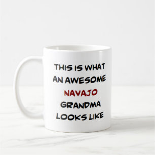 Caneca De Café vovó navajo, incrível