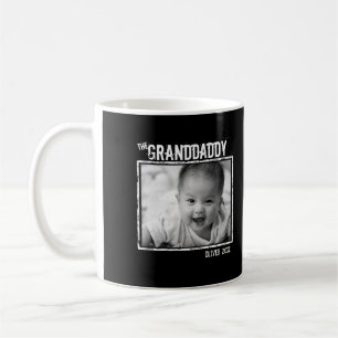 Caneca De Café Vovô 'O Avô' personalizou a foto da família
