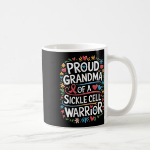 Caneca De Café Vovó Orgulhosa De Um Guerreiro De Células Falsifor
