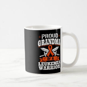 Caneca De Café Vovó Orgulhosa De Um Guerreiro De Leucemia Abuelo