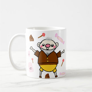 Caneca De Café Vovô Papai: O Guardião Secreto dos Doces - Bebê