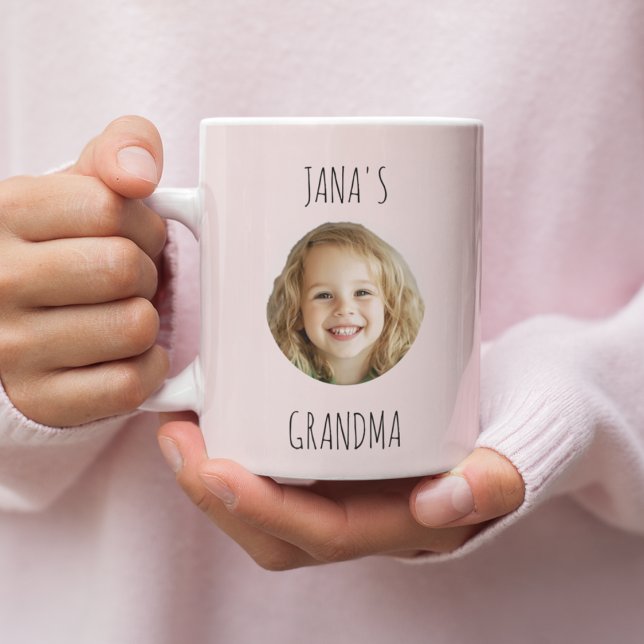 Caneca De Café Vovó personalizada mug com foto de vovô (Criador carregado)