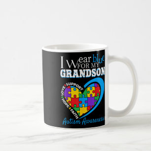 Caneca De Café Vovô Vovô, Visto Azul Para Meu Avô Autismo