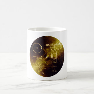 Caneca De Café Voyager 1 + 2 Sons do Cobrir Dourado do Registro d