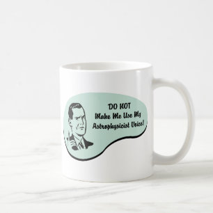 Caneca De Café Voz do Astrophysicist