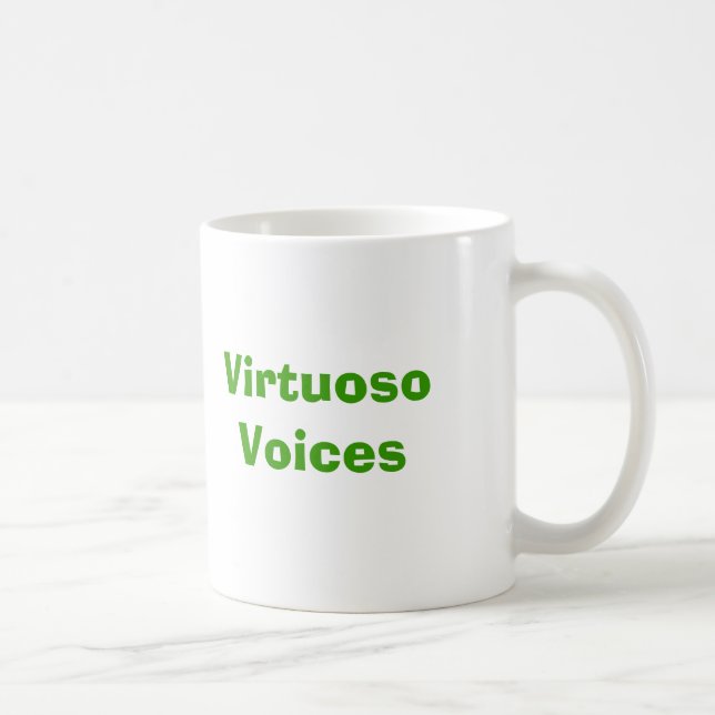 Caneca De Café Vozes do virtuoso (Direita)