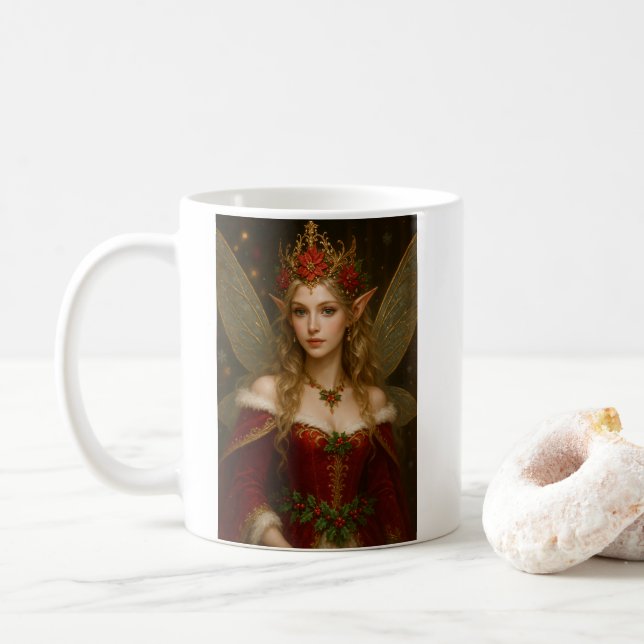 Caneca De Café VS002_Vivid Fairy - Christmas Edition #2 (Com Donut)