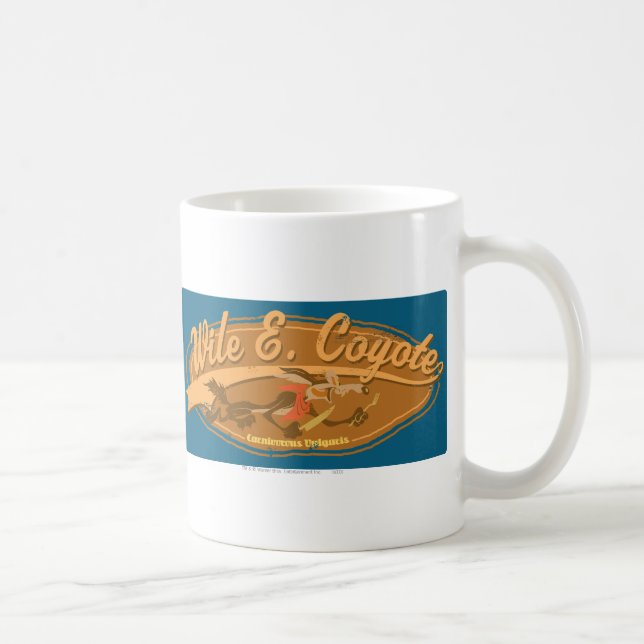Caneca De Café Vulgaris Carnívoros WILE E. COYOTE™ (Direita)
