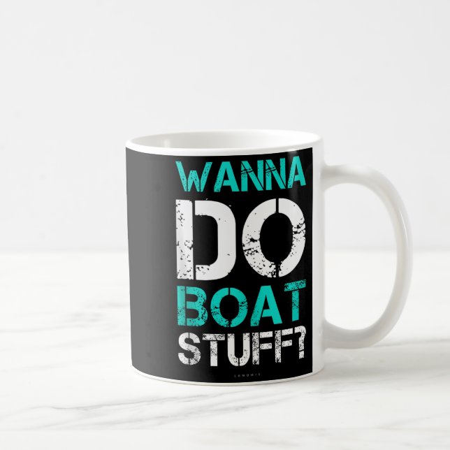 Caneca De Café W Do Boat Stuff Tanks Funny Cruise Lake Vacation T (Direita)