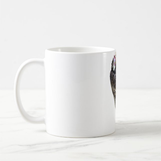Caneca De Café W é para o abutre branco (Esquerda)