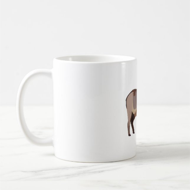 Caneca De Café W é para Warthog (Esquerda)