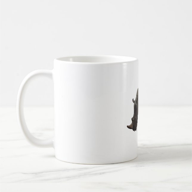 Caneca De Café W é para White Rhino (Esquerda)