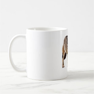 Caneca De Café W é para Wolf