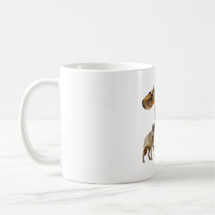 Caneca De Café W é para Wolf