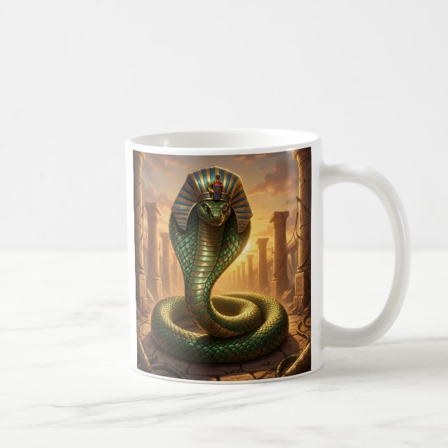 Caneca De Café Wadjet – Ägyptische Schlangengöttin´6 (Direita)