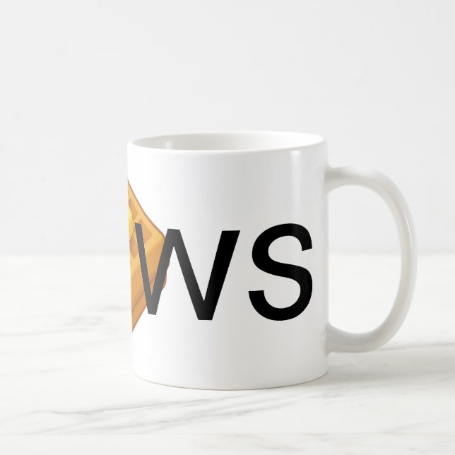 Caneca De Café Waffle de Manteiga (Direita)
