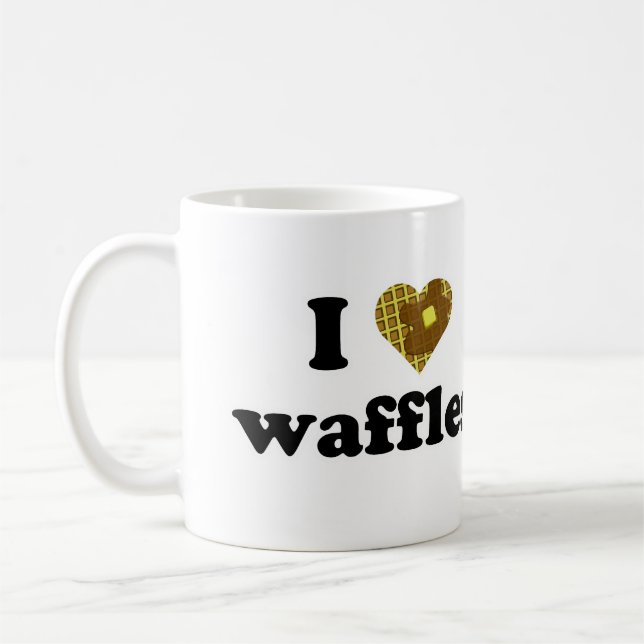 Caneca De Café Waffles (Esquerda)