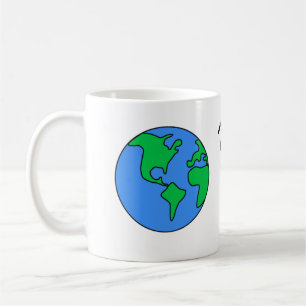 Caneca De Café Waging Peace Earth