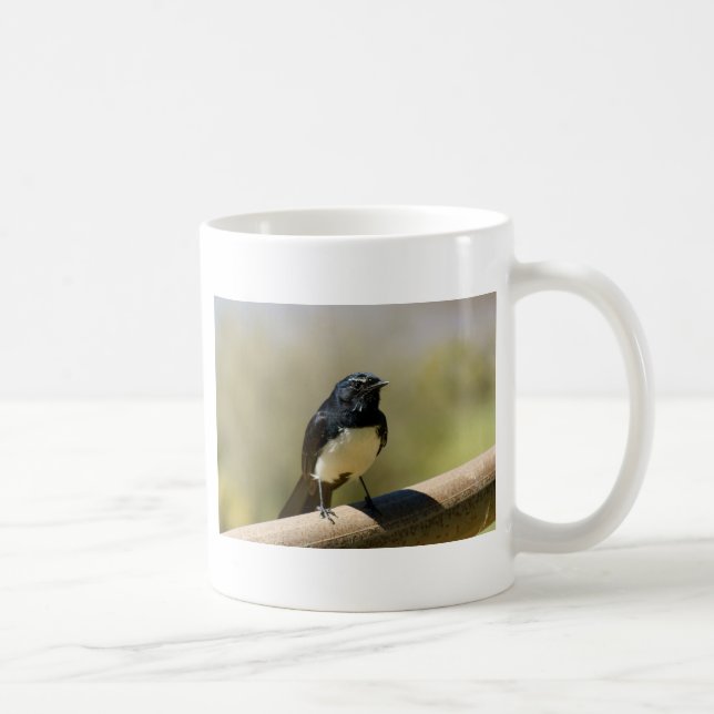 Caneca De Café Wagtail de Willie (Direita)