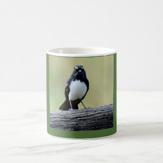 CANECA DE CAFÉ WAGTAIL QUEENSLAND RURAL AUSTRÁLIA DE WILLY
