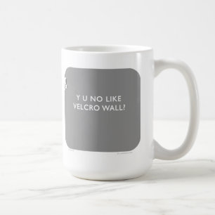 Caneca De Café Waitwot de "parede do coelho" de WW033 "Badass