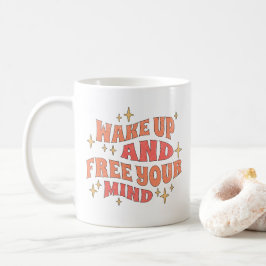Caneca De Café Wake Up and Free your Mind